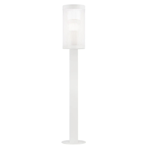 Stojąca lampa zewnętrzna Coupar 2218088001 IP54 tuba biały