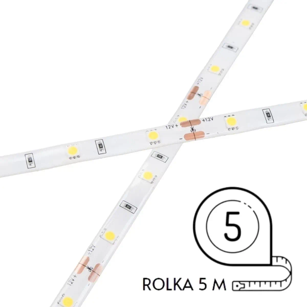 Wodoodporna taśma ledowa TL504RGB LED 4,8W RGB rolka 5m IP65