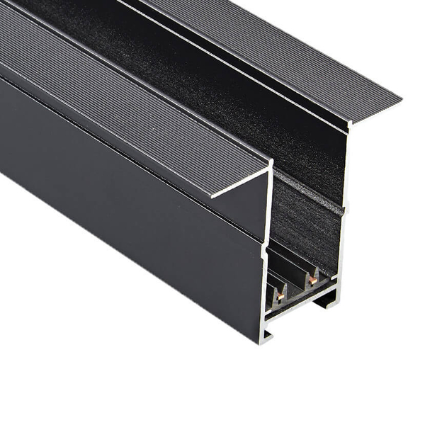Szynoprzewód jednofazowy metalowy Magnetic AZ5147 czarny