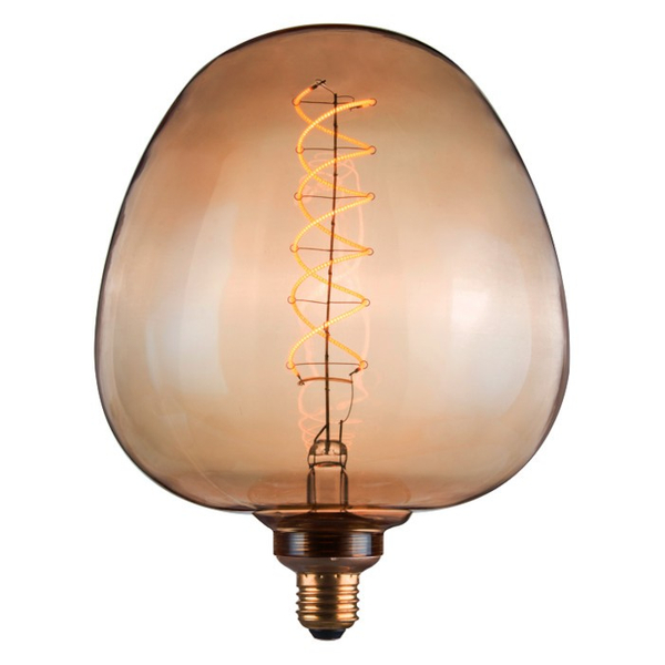 Klimatyczna żarówka dekoracyjna DecoVintage 317834 Polux S19 LED E27 bańka 4W 260lm 230V biała ciepła