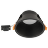 Punktowa lampa oczko Uno 10845 Nowodvorski podtynkowa do garderoby czarna