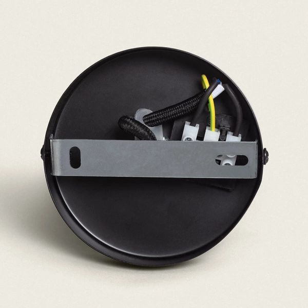 Szklana lampa wisząca Tesoro ABR-LWCM-E27 Abruzzo do salonu miodowy