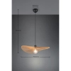 Ekologiczna lampa wisząca nad stół LAURINE R36161026 czarny brązowy