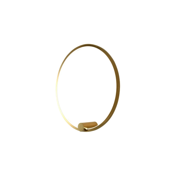 Kinkiet łazienkowy ring Ringa WL0116-M-GD LED 35W 3000-4000K IP44 złoty