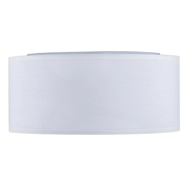 Kuchenna lampa sufitowa Rondo 3331 TK Lighting okrągła z tkaniny biała