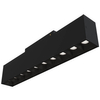 Owalna lampa szynowa ścieżka świetlna Points TR082-1-6W3K-M-B LED 6W 3000K  czarny