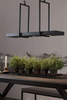 Rustykalna LAMPA belka TRAY 106124 Markslojd metalowa OPRAWA wisząca LED 9W 3000K zwis prostokątny biały