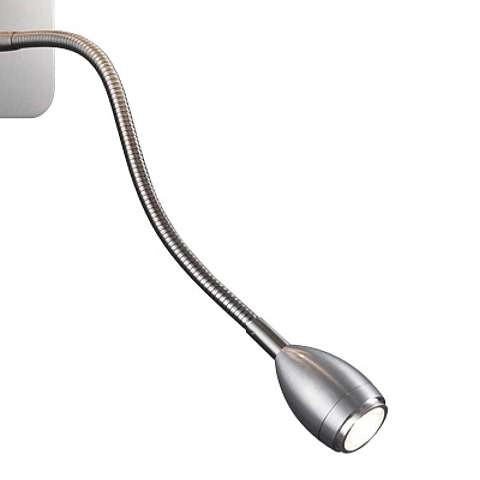 Kinkiet LAMPA ścienna HOTEL 271170202 Trio abażurowa OPRAWA peszel do czytania LED 3,2W 3000K regulowany matowy nikiel czarna