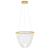 Lampa zwisająca HUARAL LE44435 LED 35W 3000K do salonu siatka złota