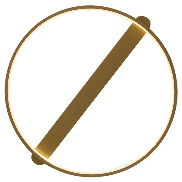 Ringowa sufitowa lampa Beliza 71347 LED 45W 3000K złoty