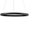 Pierścieniowa lampa wisząca TARVANA LE45408 LED 27W 3000K czarny