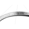 Lampa wisząca kryształowa ANILLO chrom MSE1501100598 1xLED 36W 3000K ring