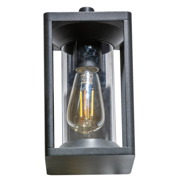 Ścienna lampa zewnętrzna Mikkel AZ4484 IP54 loftowa czarna