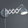 Nożycowy kinkiet Scissor R20321078 RL Light regulowana harmonijka metalowa beton