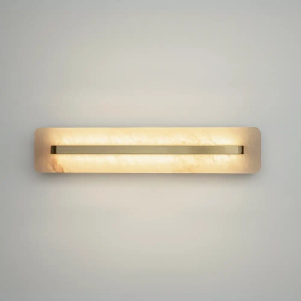 Lampa naścienna podłużna Albatre MOD366WL-L14BS3K LED 13W 3000K mosiądz