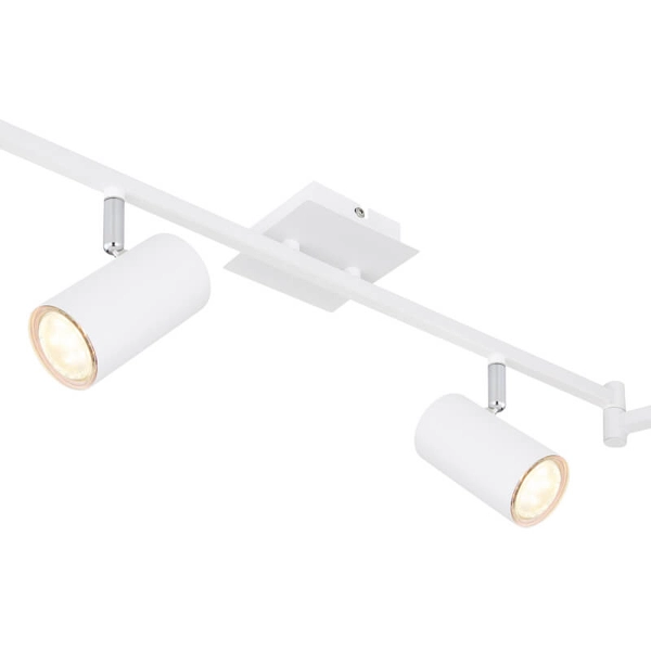 Nowoczesna sufitowa lampa Robby 57910-6W tubki regulowana biały
