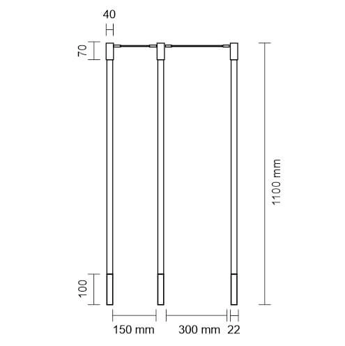 Sufitowa lampa podwieszana ALHA N 9393 Shilo sople białe