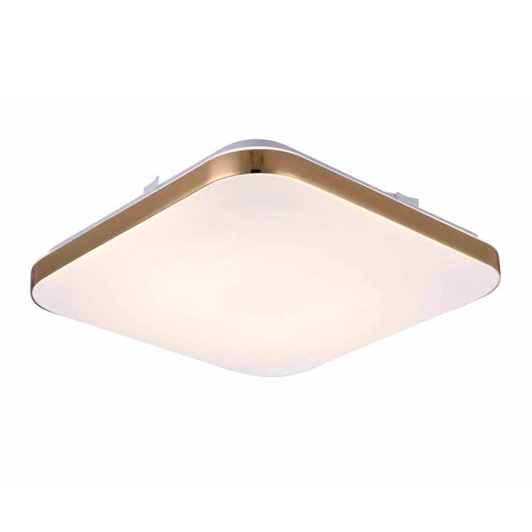 Lampa sufitowa LED Babilon LP-335/1C M 4GD square Light Prestige 24W 4000K biała