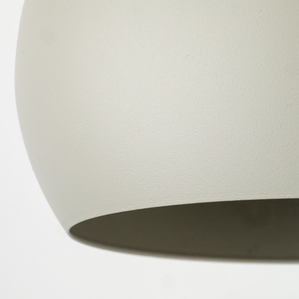 Zwisająca lampa do jadalni Zoe 10172 nad wyspę metalowa beżowa
