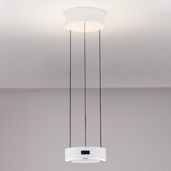 Wisząca lampa nad stół ALMAY LE44606 LED 24W 3000K pierścień biały