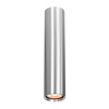 Metalowa lampa natynkowa Lopus CLN-48930-L-ALU Italux tuba do holu srebrna