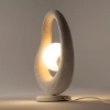 Nocna lampa do sypialni Opus MOD380TL-01W kula biała