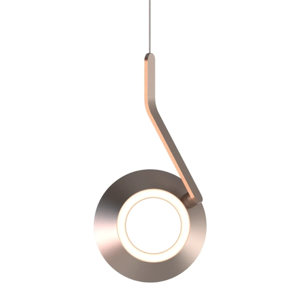 Ściemnialna lampa wisząca Garta PL0147 LED 16W 3000K czujnik różowe złoto