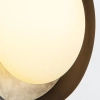 Nowoczesna lampa ścienna Alonso QN-ALONSO2-UBZ-AR LED 7W 3000K brąz