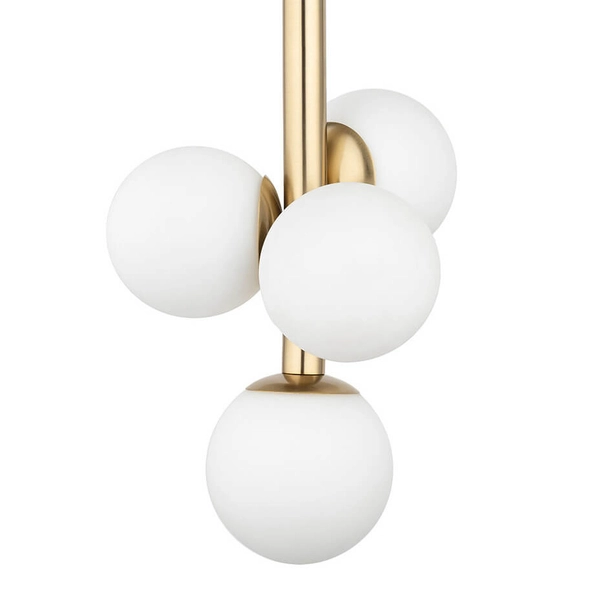 Lampa nasufitowa Perla 40777 Sigma kule kuchenna biała złota