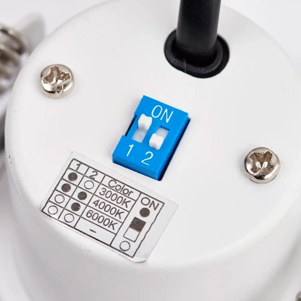 Wpuszczane oczko sufitowe SHIELD 108294 LED 5W 3000-6000K białe