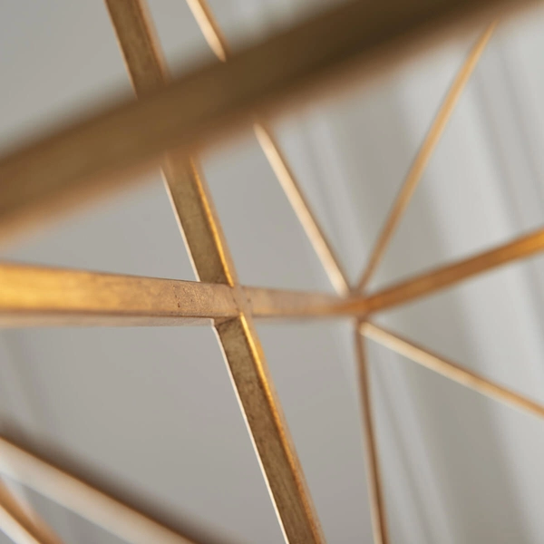 Wisząca lampa druciana L&-180228 Light& na łańcuchu złota