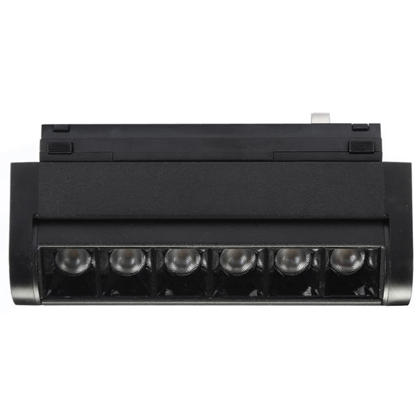 Lampa magnetyczna kierunkowa do szynoprzewodu 966 Domeno LED 6W 3000K czarna
