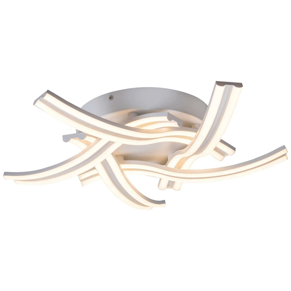 Plafon LAMPA sufitowa TULIO 5890 Rabalux wstążki OPRAWA metalowa LED 60W 3000K białe