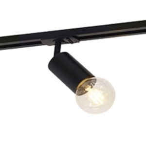 Reflektor sufitowy Marvi 922521-5-BL-SET do systemu szynowego 1-faz czarny