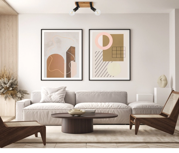 Reflektor sufitowy Molini SPL-2079-2 Italux do jadalni drewniany czarny