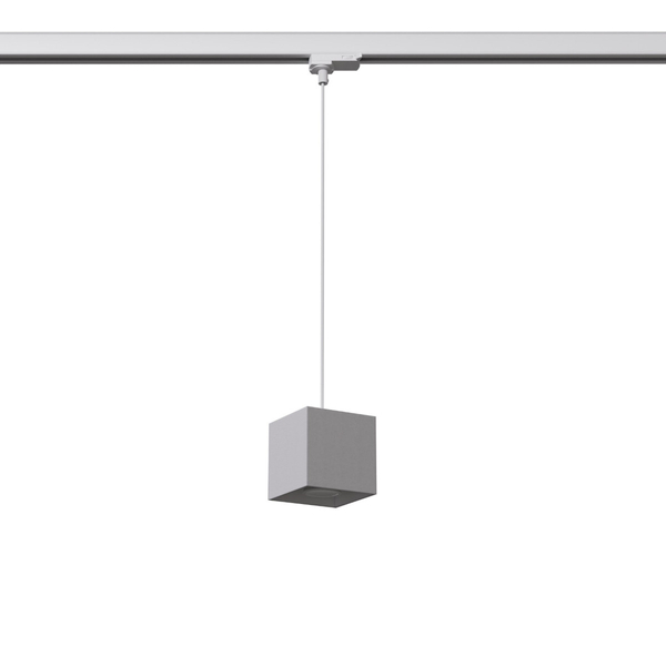Wisząca lampa metalowa do systemu 3-fazowego QUAD MYL.00288 biała