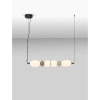 Lampa wisząca MONRETA LE45233 LED 28W 3000K nad wyspę mokka biała