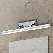 Regulowana LAMPA ścienna SILAS 5727 Rabalux metalowa OPRAWA kinkiet łazienkowy belka LED 18W 4000K IP44 chrom biała