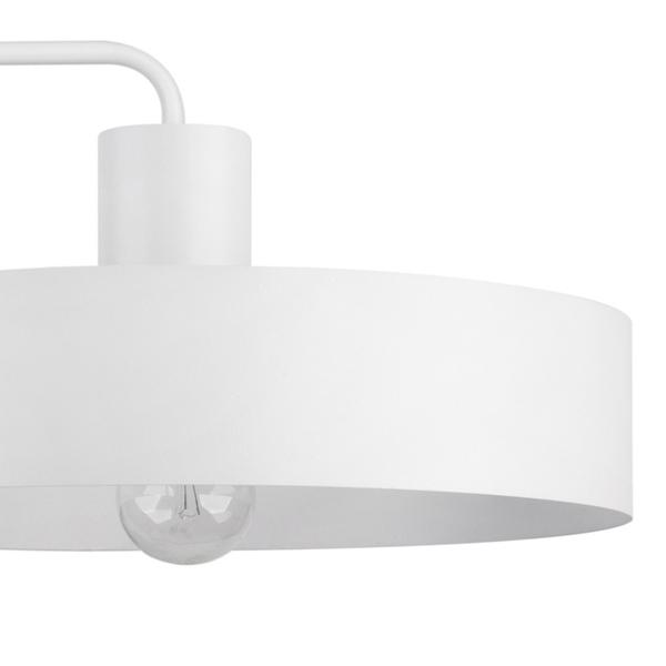 Natynkowa LAMPA sufitowa VASCO 31554 Sigma loftowa OPRAWA plafon metalowy na wysięgnikach biały