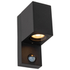 Kinkiet z czujnikiem ruchu ZARO 69802/01/30 Lucide IP65 czarny