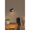 Ścienna lampa metalowa GIAN 44217/08/30 LED 9W 2700K czarna złota