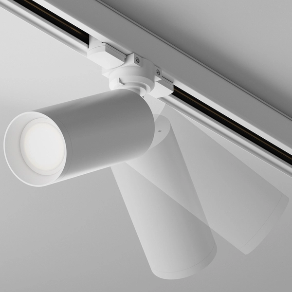 Magnetyczna lampa do szynoprzewodu Focus TR028-3-GU10-W regulowana biała