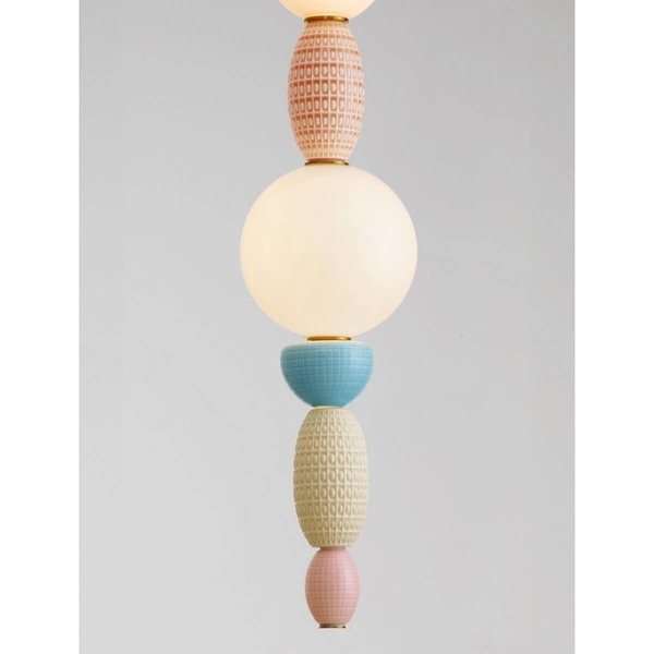 Lampa zwisająca do kuchni JOAQUIN LE44547 LED 23W 3000K balls multikolor