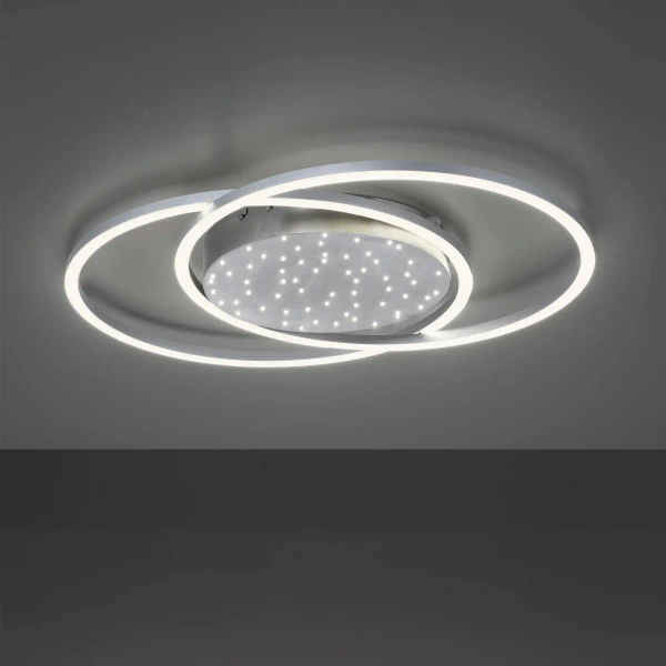 Lampa sufitowa z regulacją barwy YUKI biała 6025-55 3xLED 48W 2700-5000K CCT