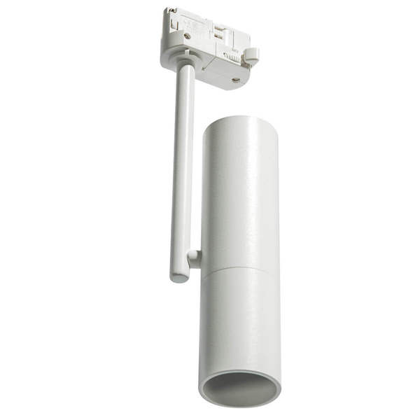 Lampa Lolo AZ4578 do 3-fazowych szynoprzewodów z regulacją tubka biała