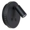 Ścienna lampa nad łóżko BENTJER 79201/09/30 Lucide LED 6W+3W 3000K czarny