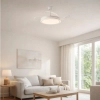 Sufitowy wiatrak z modułem LED Fluara biały 71364 60W 3000-6500K CCT