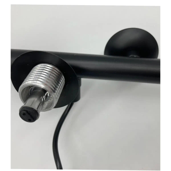 Wisząca lampa belka Orion MP0084-L90 Step LED 8W 3000K bańki szklane czarna