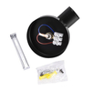 Regulowana LAMPA ścienna UNO 03813 Ideus metalowa OPRAWA kinkiet reflektorek czarny