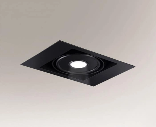 Oczko wpuszczane MUKO IL 3360 Shilo LED 10W 3000K metalowe z regulacją czarne